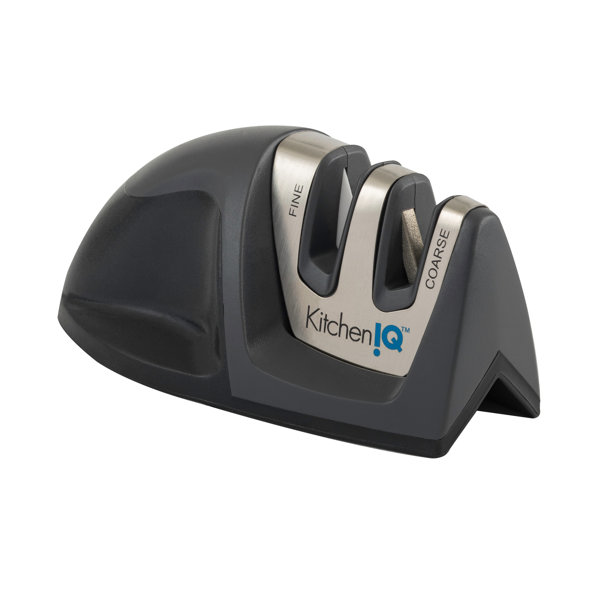 KitchenIQ 2 Stage Manual Knife Sharpener & Reviews Wayfair